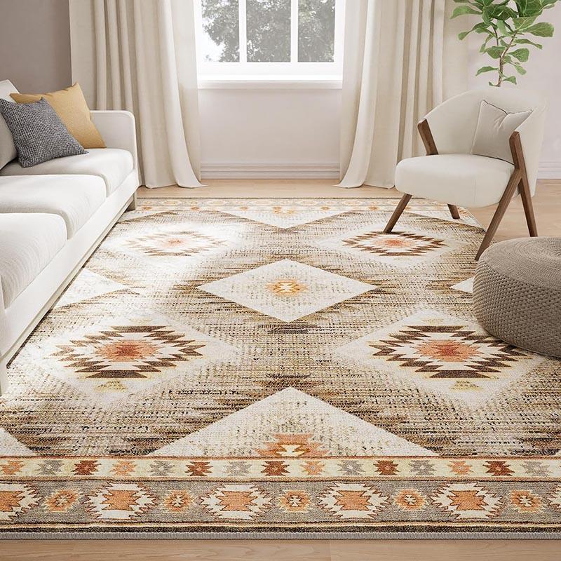 Vintage Moroccan long rug, washable